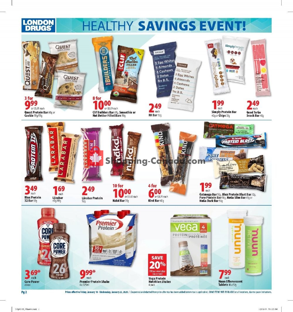 London Drugs flyer from Friday January 10, 2020 to Wednesday January 22, 2020 - page 2