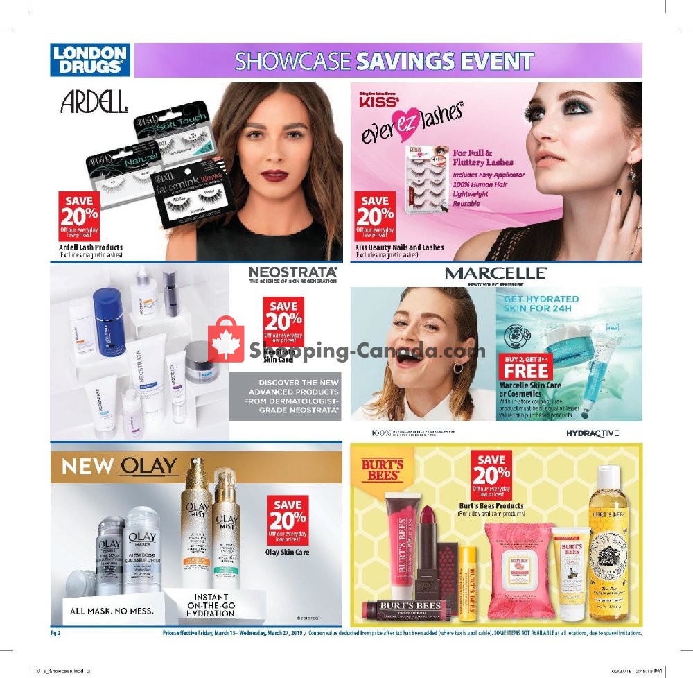 London Drugs flyer from Friday March 15, 2019 to Wednesday March 27, 2019 - page 2