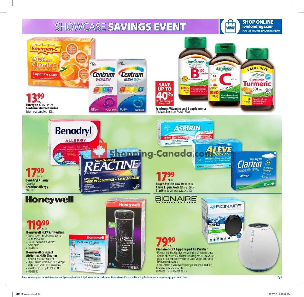 London Drugs flyer from Friday March 15, 2019 to Wednesday March 27, 2019 - page 5