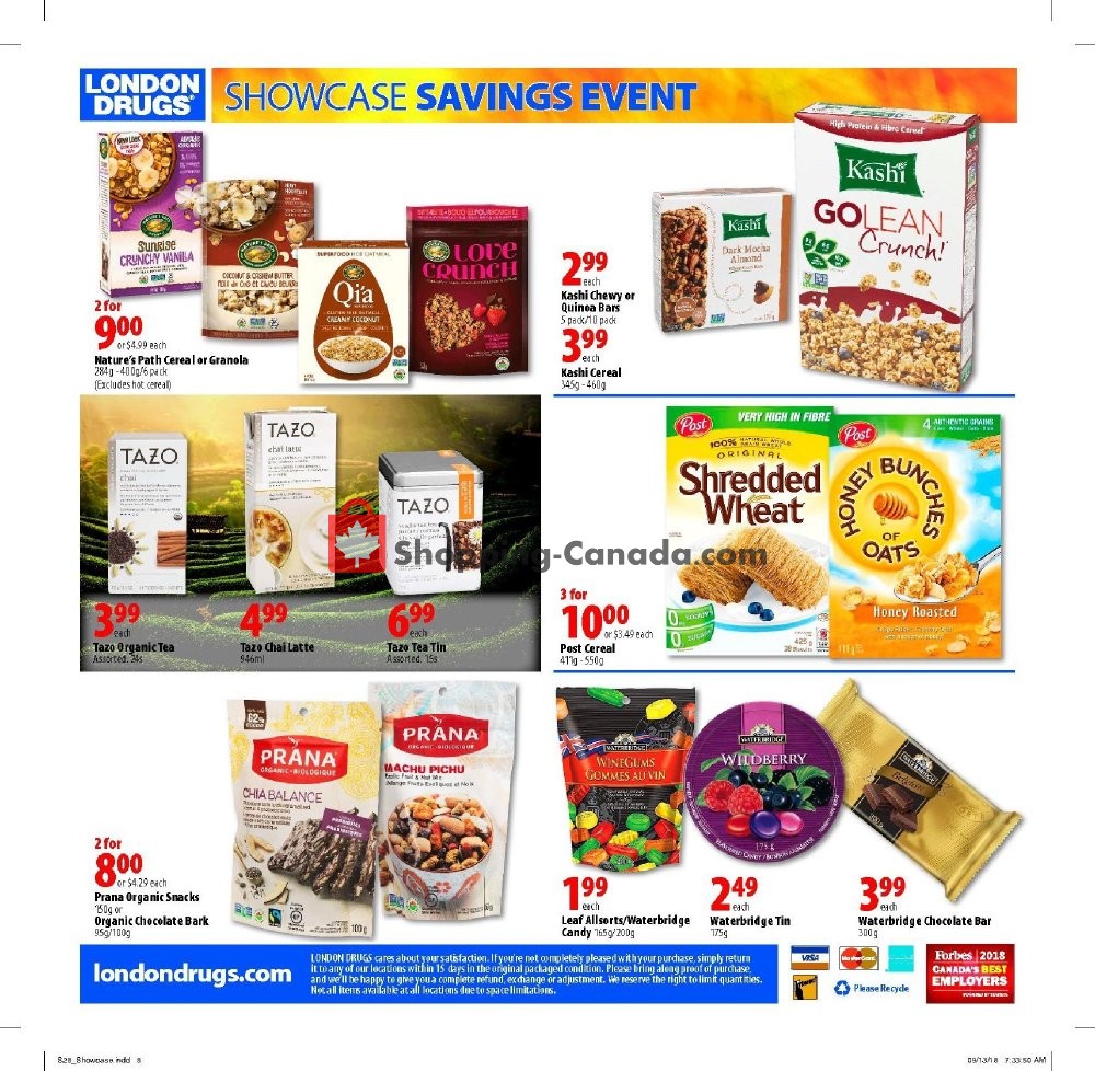 London Drugs flyer from Friday September 28, 2018 to Wednesday October 10, 2018 - page 10
