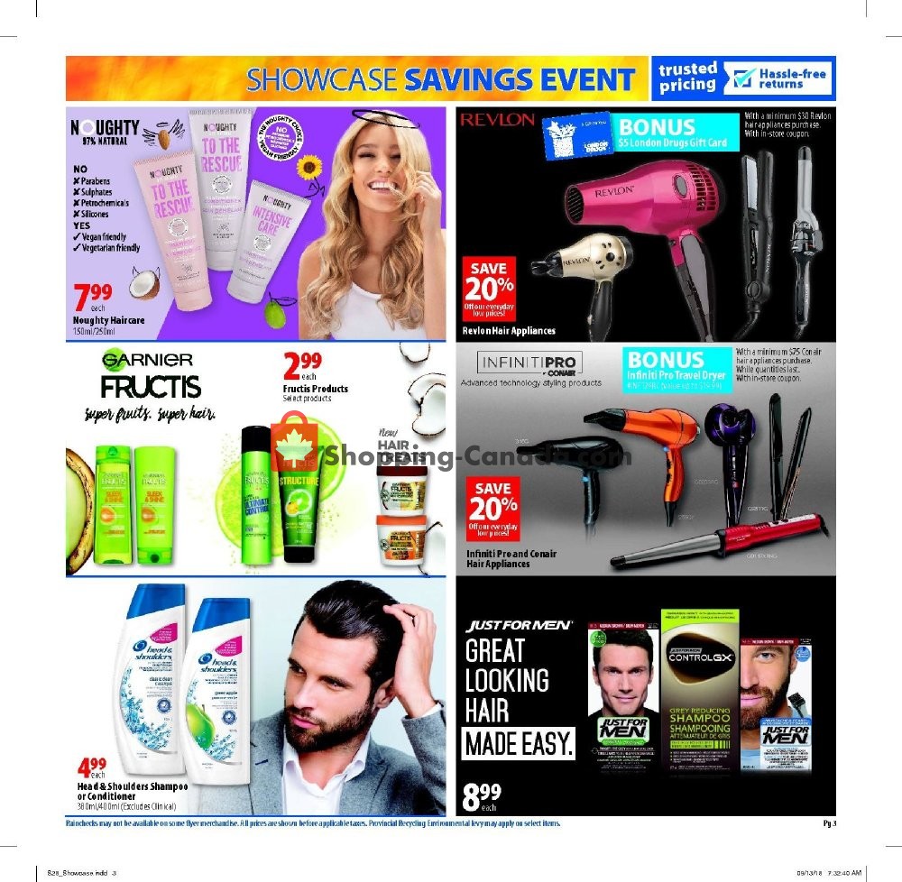 London Drugs flyer from Friday September 28, 2018 to Wednesday October 10, 2018 - page 4