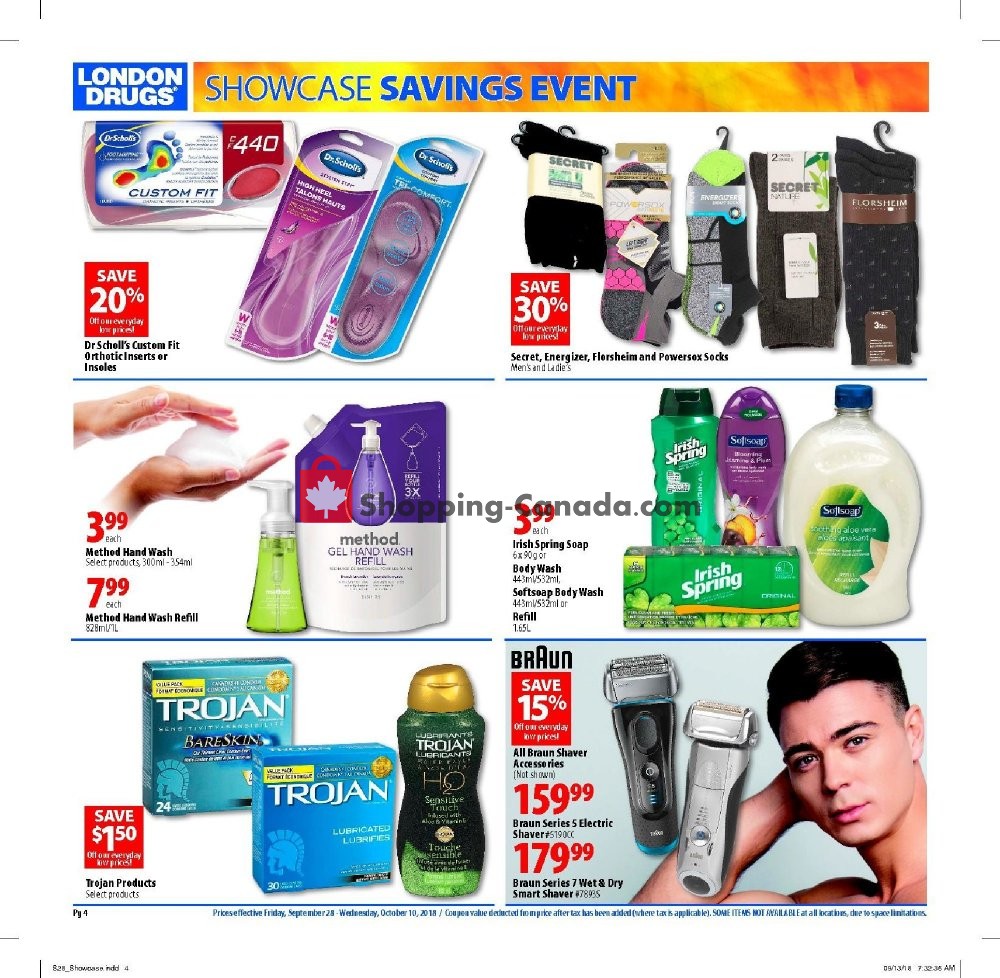 London Drugs flyer from Friday September 28, 2018 to Wednesday October 10, 2018 - page 5