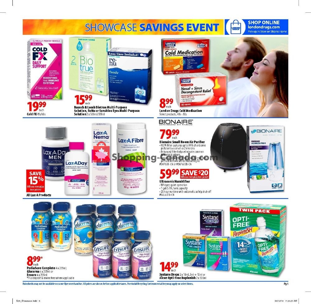 London Drugs flyer from Friday September 28, 2018 to Wednesday October 10, 2018 - page 6