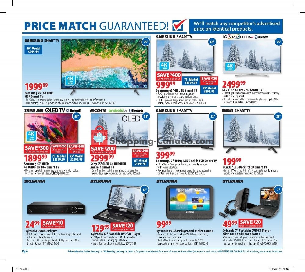 London Drugs flyer from Friday January 11, 2019 to Wednesday January 16, 2019 - page 3