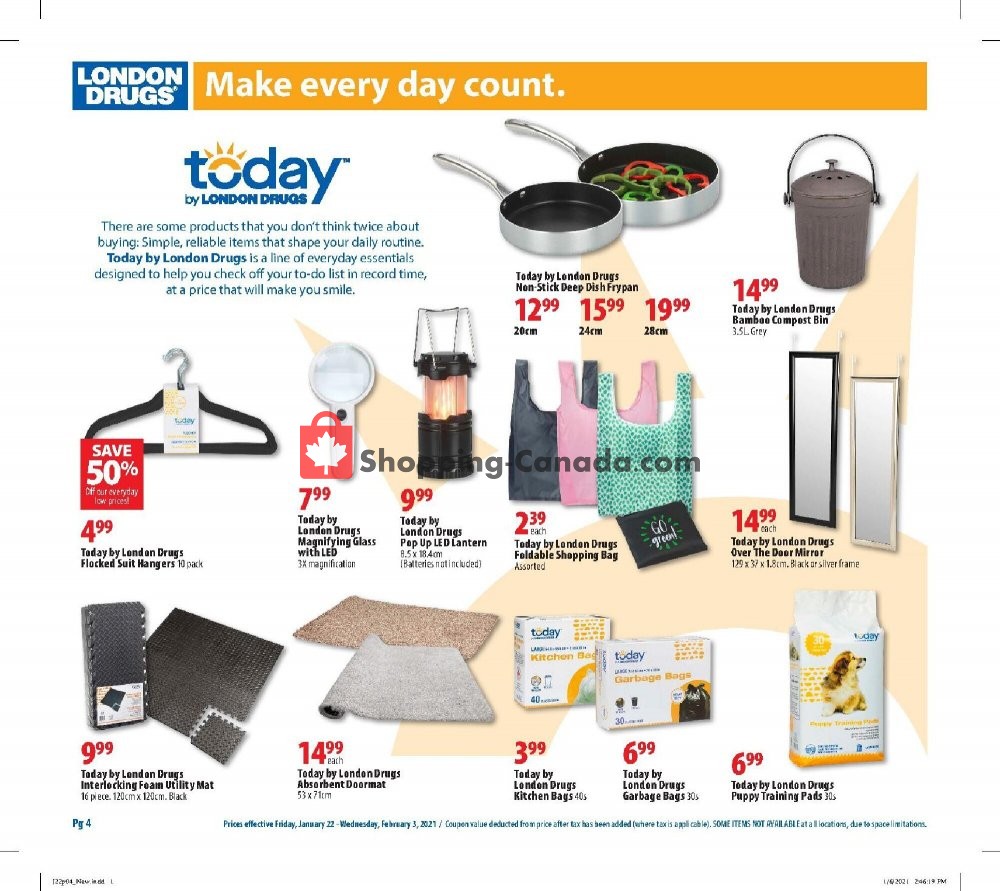 London Drugs flyer from Friday January 22, 2021 to Wednesday February 3, 2021 - page 6