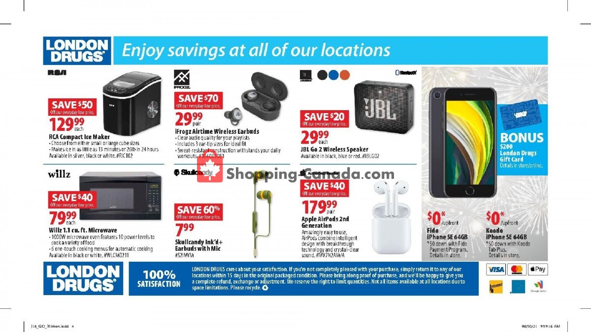 London Drugs flyer from Friday July 16, 2021 to Wednesday July 21, 2021 - page 5