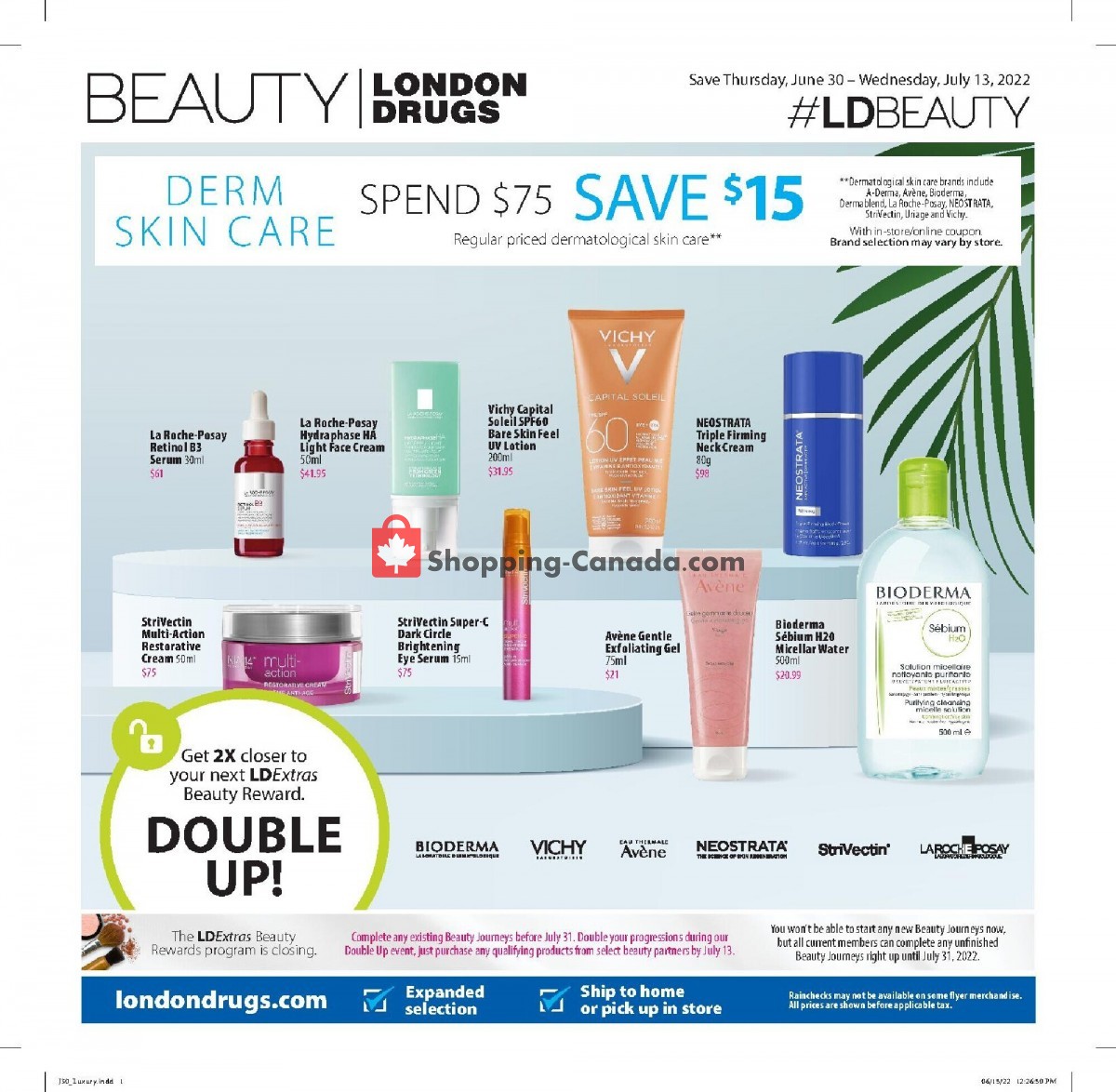 London Drugs Canada, flyer (Special Offer) June 30 July 13, 2022