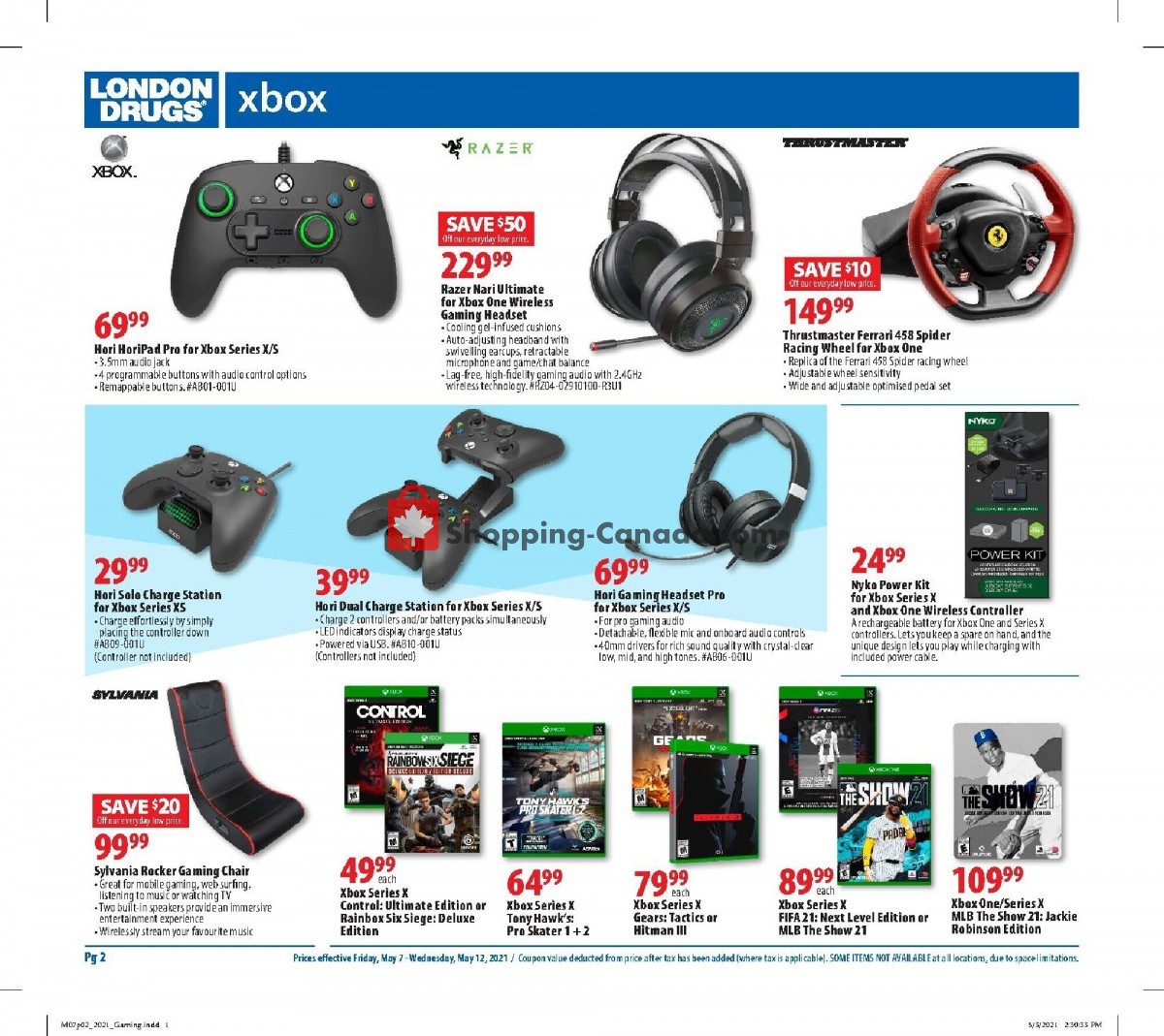 London Drugs flyer from Friday May 7, 2021 to Wednesday May 12, 2021 - page 3
