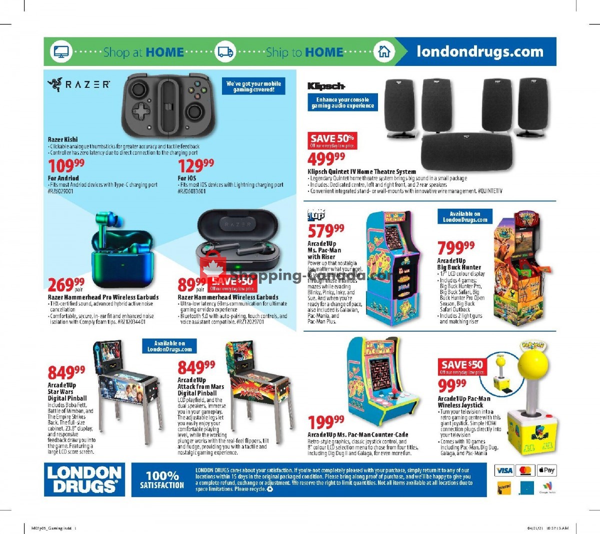 London Drugs flyer from Friday May 7, 2021 to Wednesday May 12, 2021 - page 6