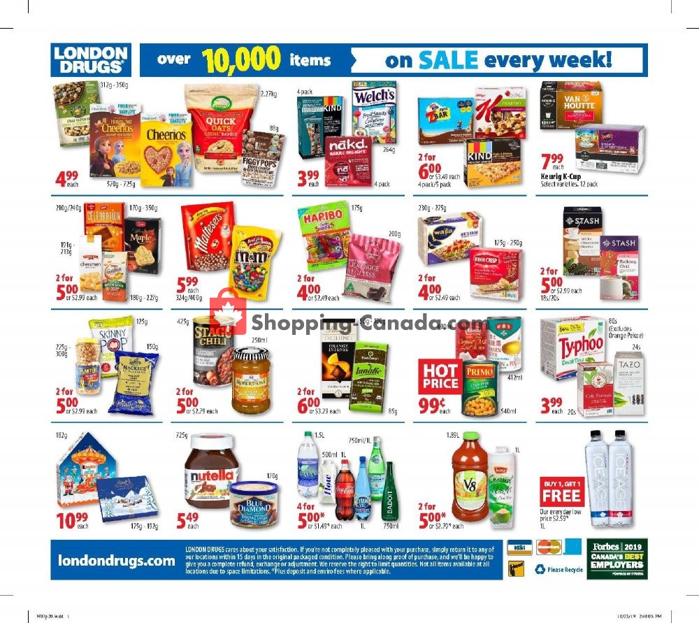 London Drugs flyer from Thursday November 7, 2019 to Wednesday November 13, 2019 - page 21