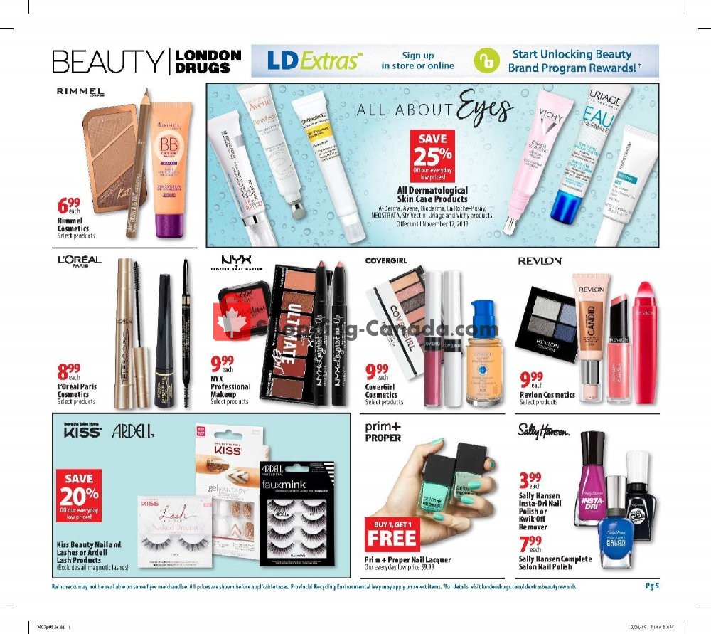 London Drugs flyer from Thursday November 7, 2019 to Wednesday November 13, 2019 - page 5