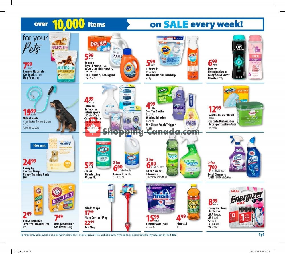 London Drugs flyer from Thursday November 7, 2019 to Wednesday November 13, 2019 - page 9