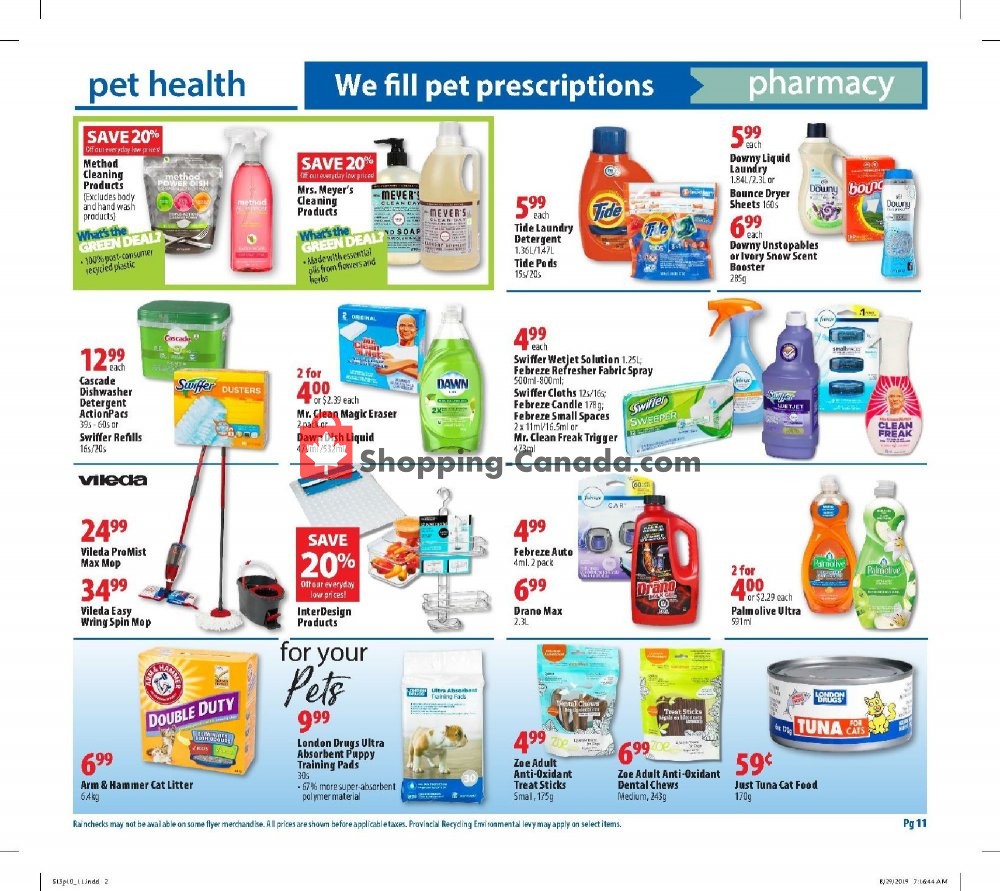 London Drugs flyer from Friday September 13, 2019 to Wednesday September 18, 2019 - page 11