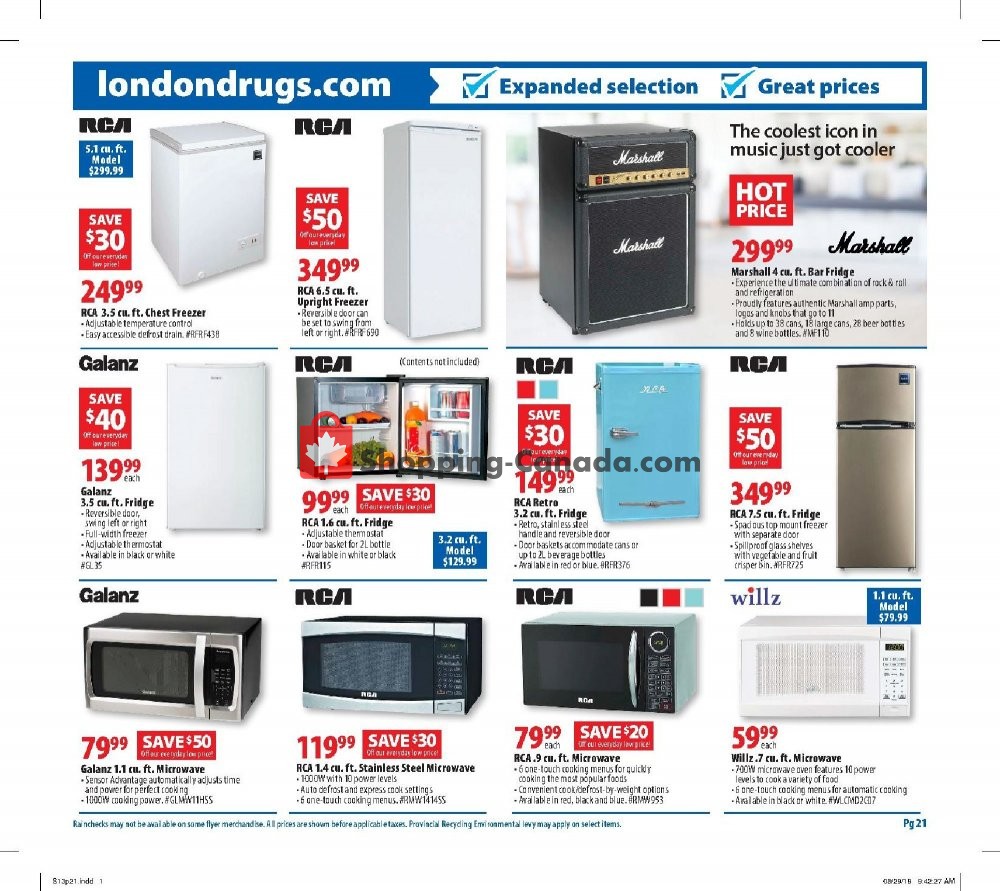 London Drugs flyer from Friday September 13, 2019 to Wednesday September 18, 2019 - page 21