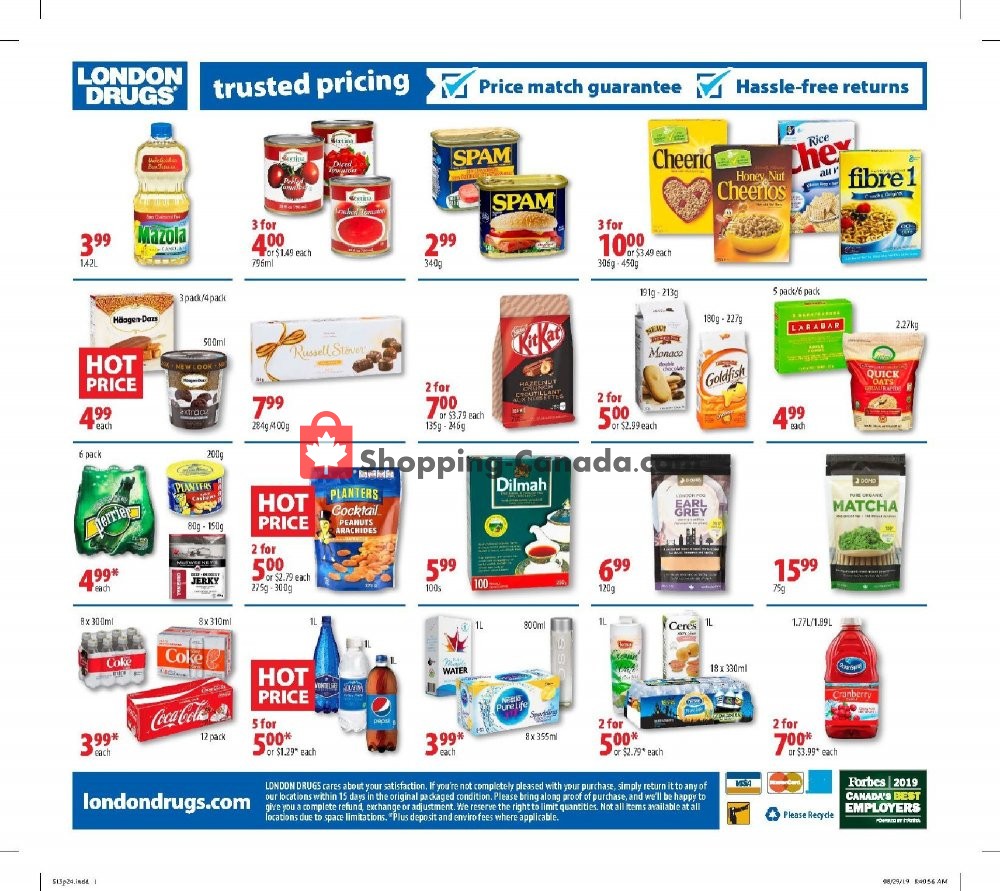 London Drugs flyer from Friday September 13, 2019 to Wednesday September 18, 2019 - page 25