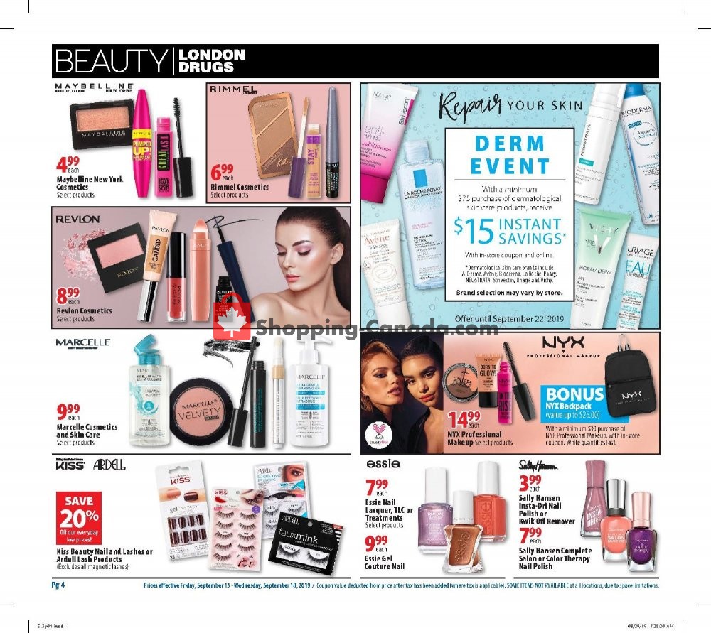 London Drugs flyer from Friday September 13, 2019 to Wednesday September 18, 2019 - page 4