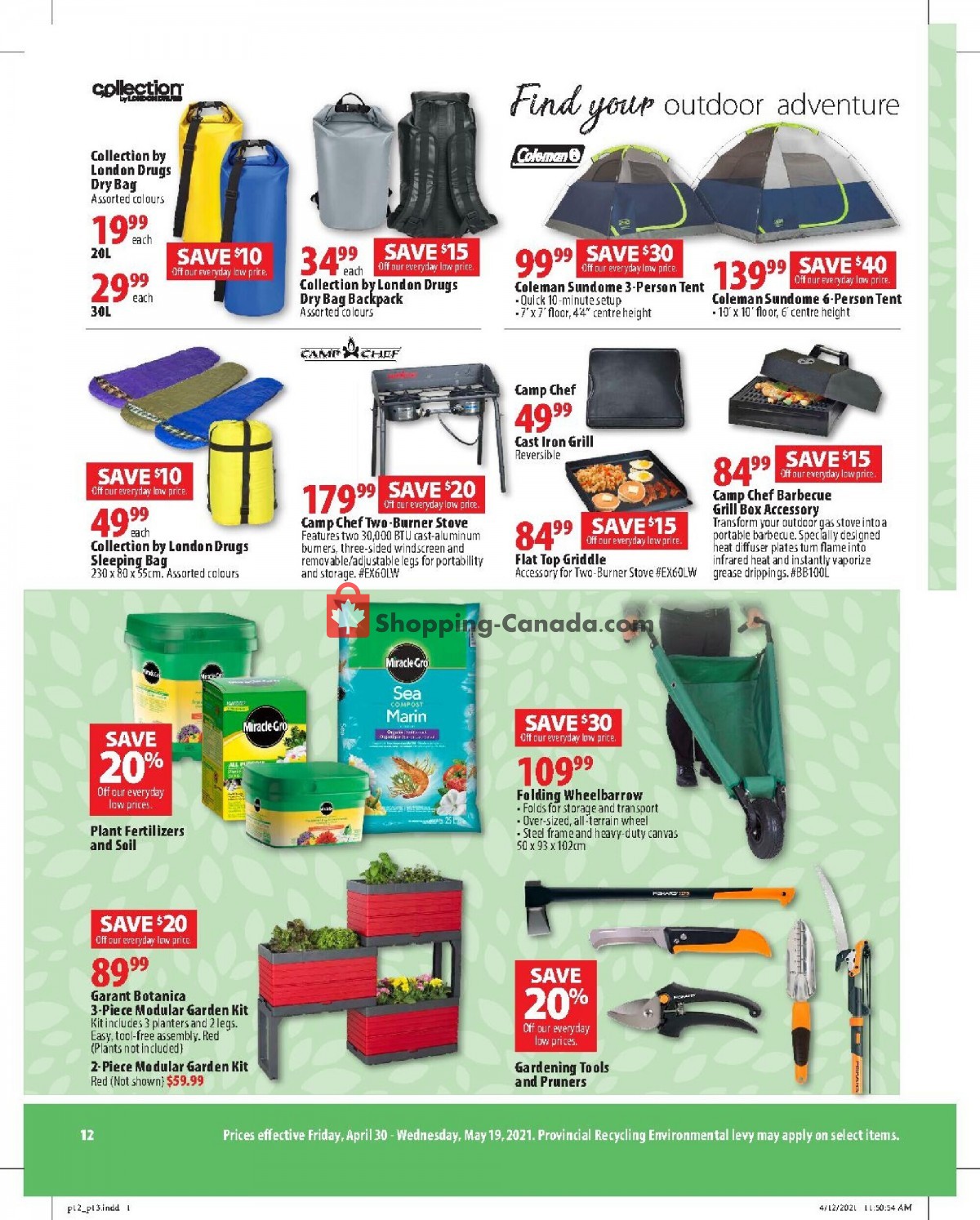 London Drugs flyer from Friday April 30, 2021 to Wednesday May 19, 2021 - page 13