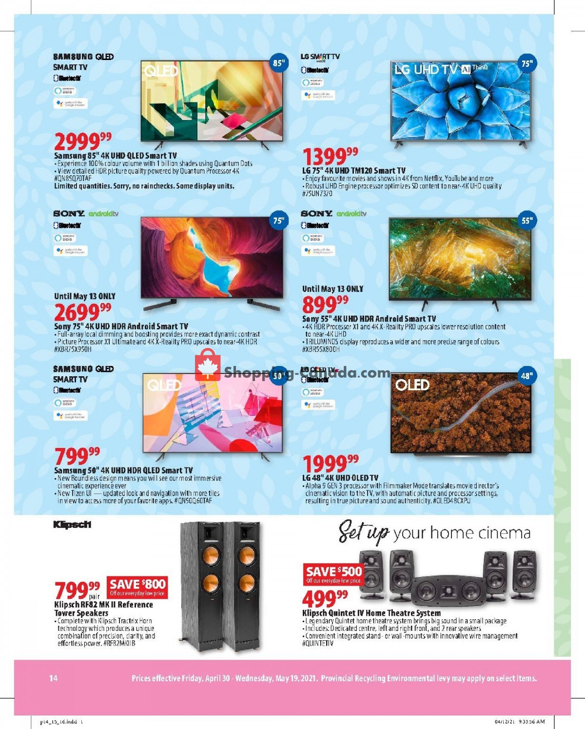 London Drugs flyer from Friday April 30, 2021 to Wednesday May 19, 2021 - page 15