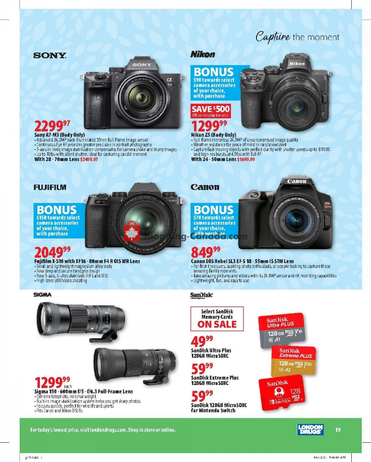 London Drugs flyer from Friday April 30, 2021 to Wednesday May 19, 2021 - page 20
