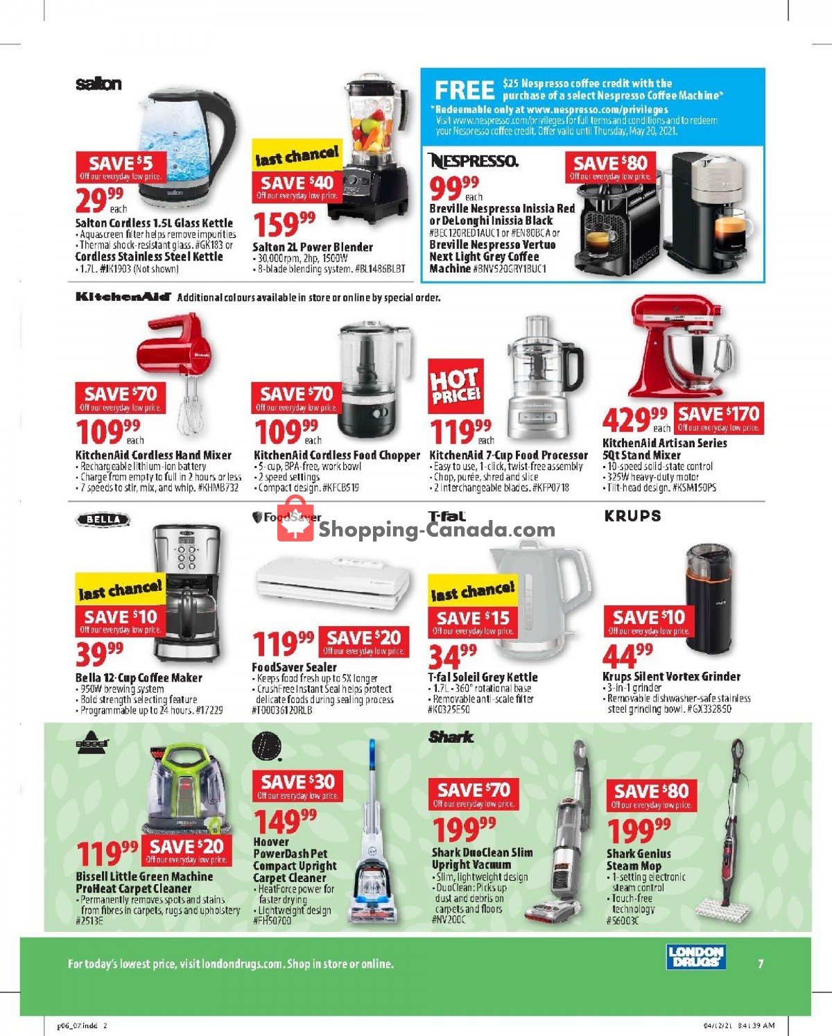 London Drugs flyer from Friday April 30, 2021 to Wednesday May 19, 2021 - page 8