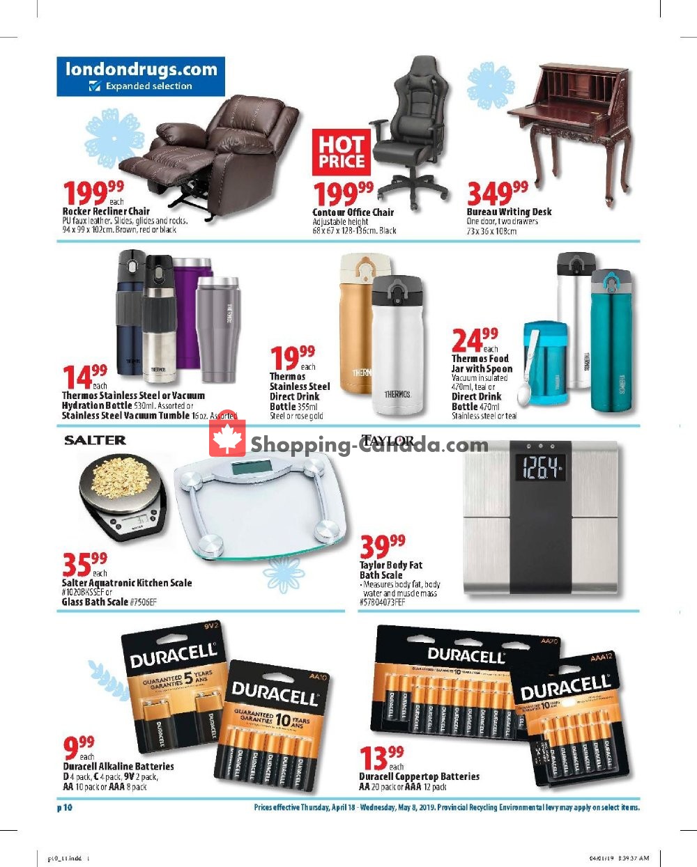 London Drugs flyer from Thursday April 18, 2019 to Wednesday May 8, 2019 - page 11