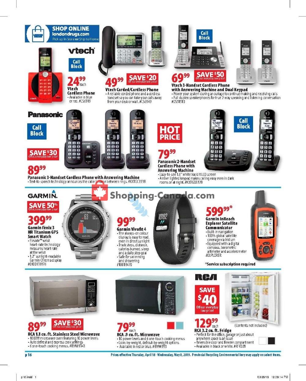 London Drugs flyer from Thursday April 18, 2019 to Wednesday May 8, 2019 - page 17
