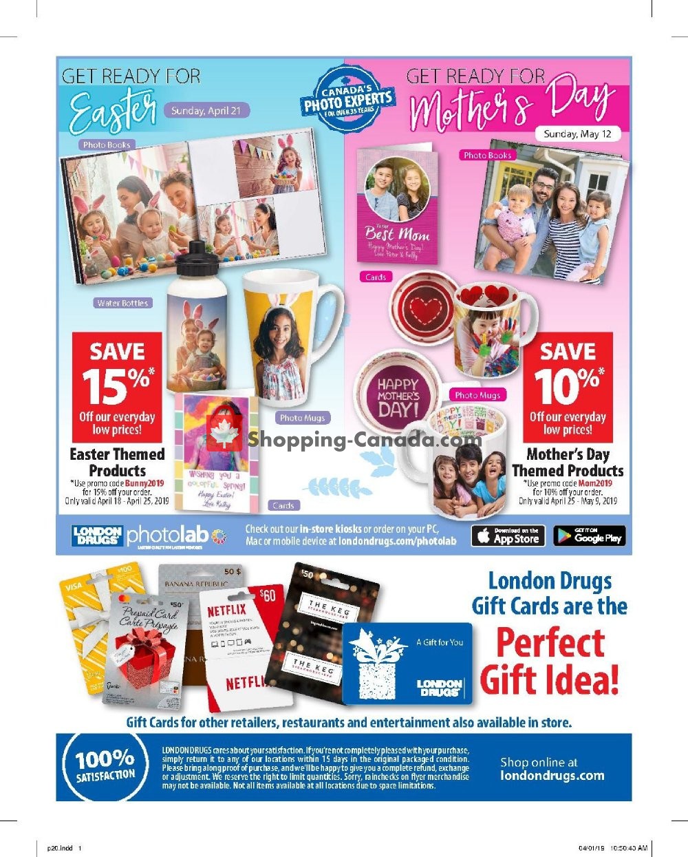 London Drugs flyer from Thursday April 18, 2019 to Wednesday May 8, 2019 - page 22