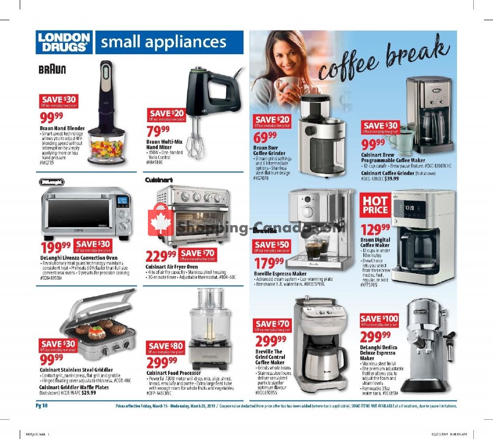 London Drugs flyer from Friday March 15, 2019 to Wednesday March 20, 2019 - page 11