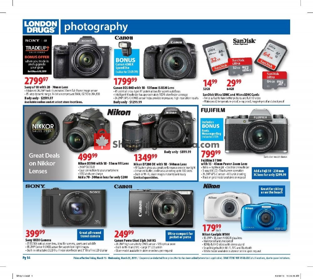London Drugs flyer from Friday March 15, 2019 to Wednesday March 20, 2019 - page 15