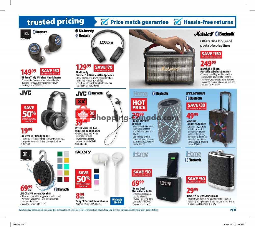 London Drugs flyer from Friday March 15, 2019 to Wednesday March 20, 2019 - page 16