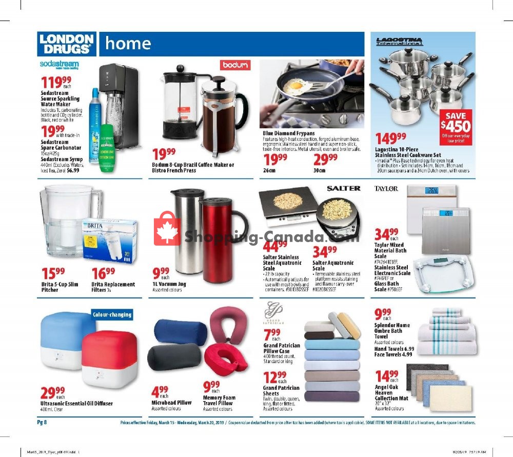 London Drugs flyer from Friday March 15, 2019 to Wednesday March 20, 2019 - page 9