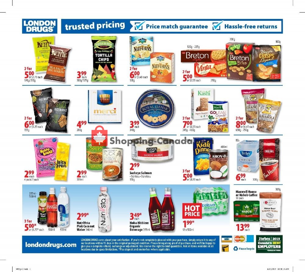 London Drugs flyer from Friday May 3, 2019 to Wednesday May 8, 2019 - page 14
