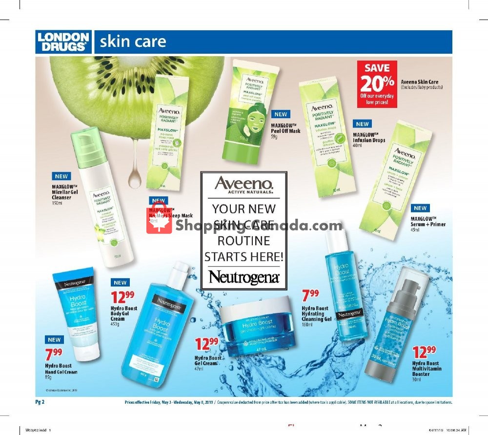 London Drugs flyer from Friday May 3, 2019 to Wednesday May 8, 2019 - page 2