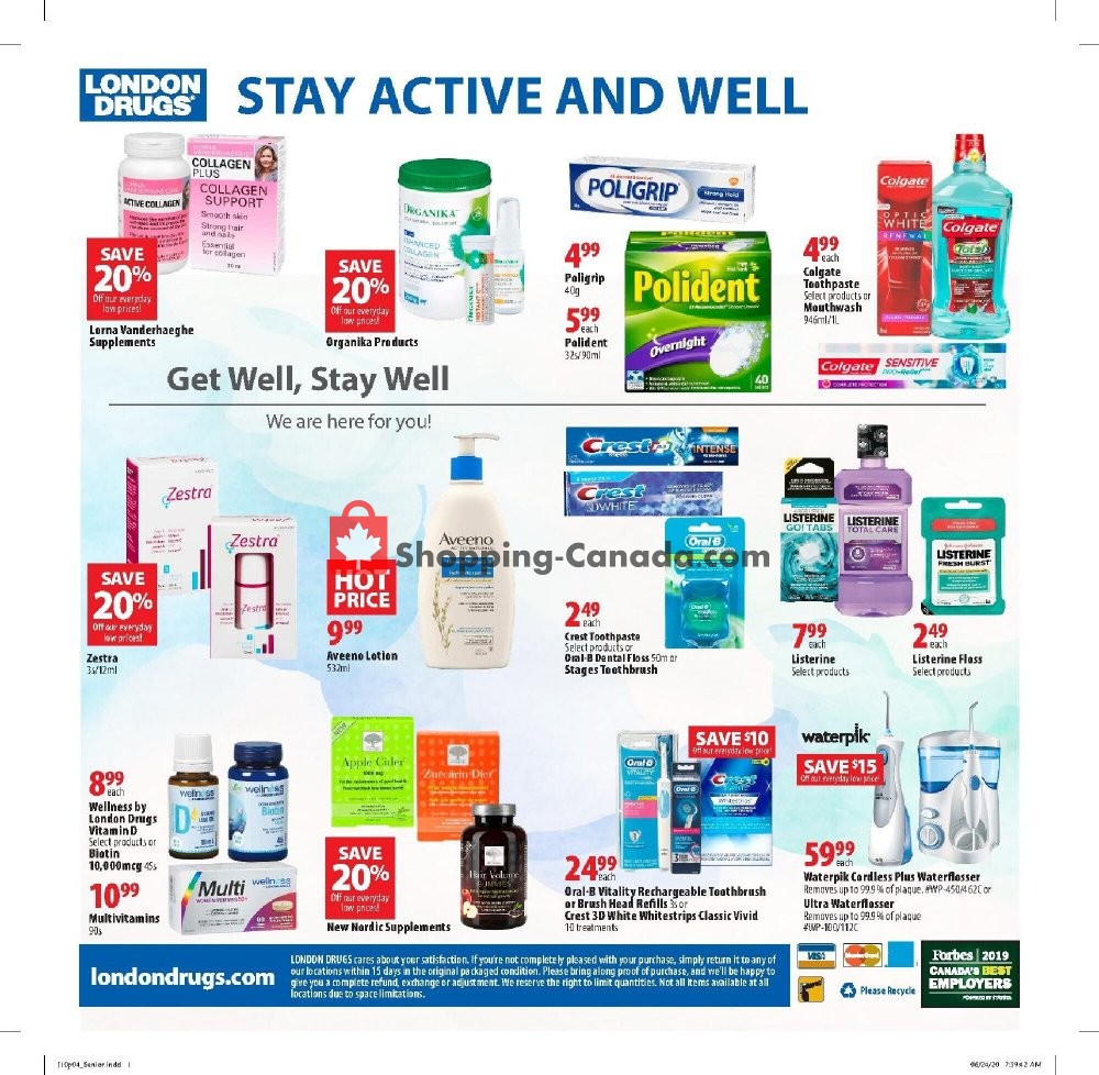 London Drugs flyer from Friday July 10, 2020 to Wednesday July 29, 2020 - page 4