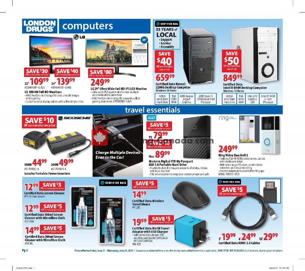 London Drugs flyer from Friday June 21, 2019 to Wednesday June 26, 2019 - page 5
