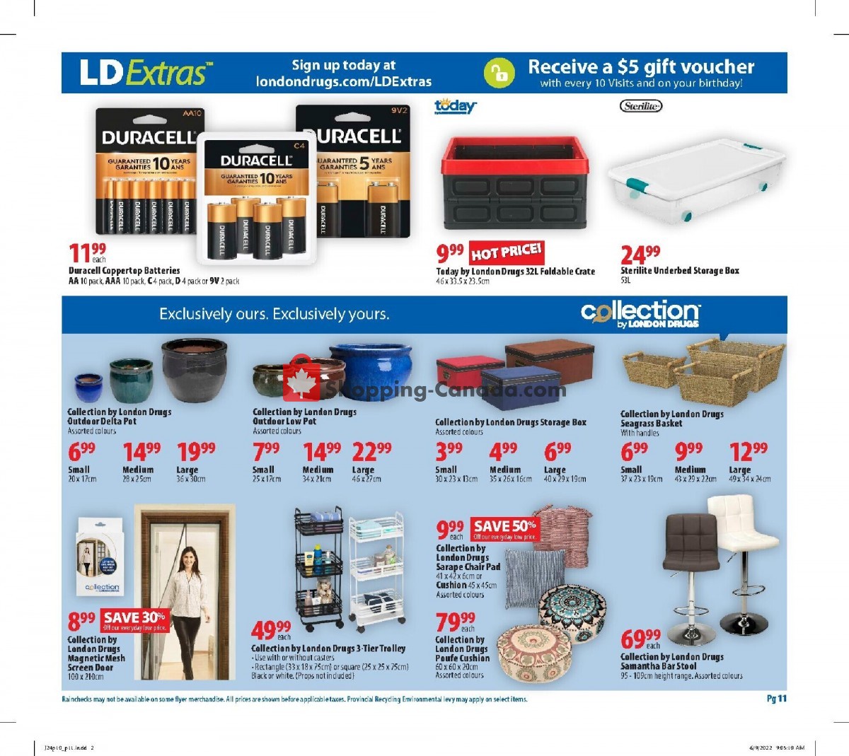 London Drugs flyer from Friday June 24, 2022 to Wednesday June 29, 2022 - page 11