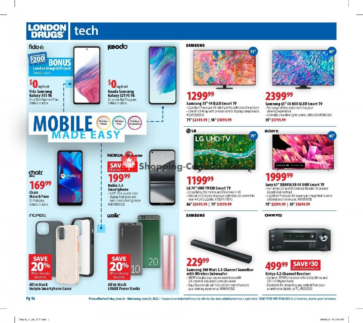 London Drugs flyer from Friday June 24, 2022 to Wednesday June 29, 2022 - page 16
