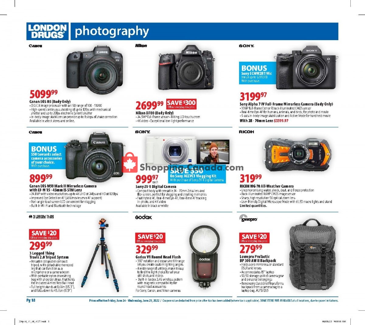 London Drugs flyer from Friday June 24, 2022 to Wednesday June 29, 2022 - page 18