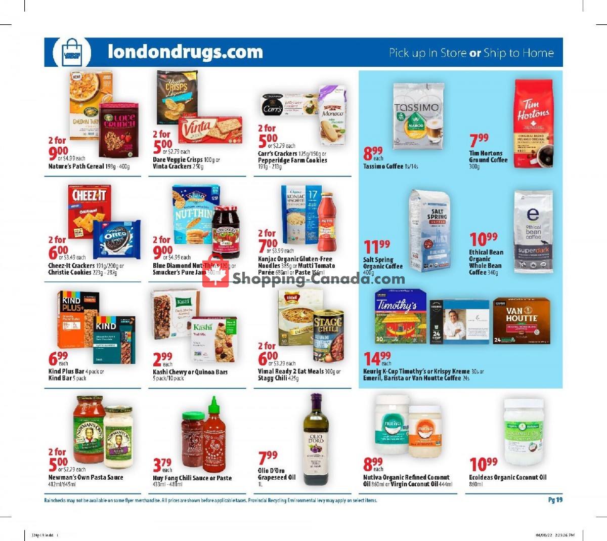 London Drugs flyer from Friday June 24, 2022 to Wednesday June 29, 2022 - page 19