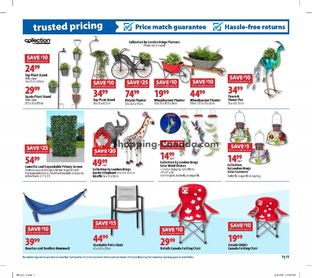 London Drugs flyer from Friday May 1, 2020 to Wednesday May 6, 2020 - page 11