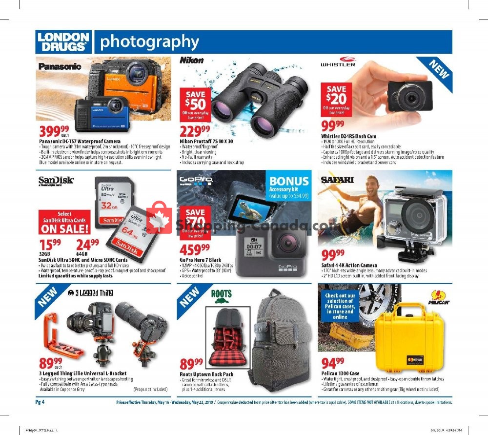 London Drugs flyer from Thursday May 16, 2019 to Wednesday May 22, 2019 - page 4