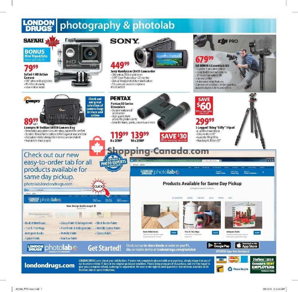 London Drugs flyer from Thursday June 27, 2019 to Wednesday July 3, 2019 - page 9