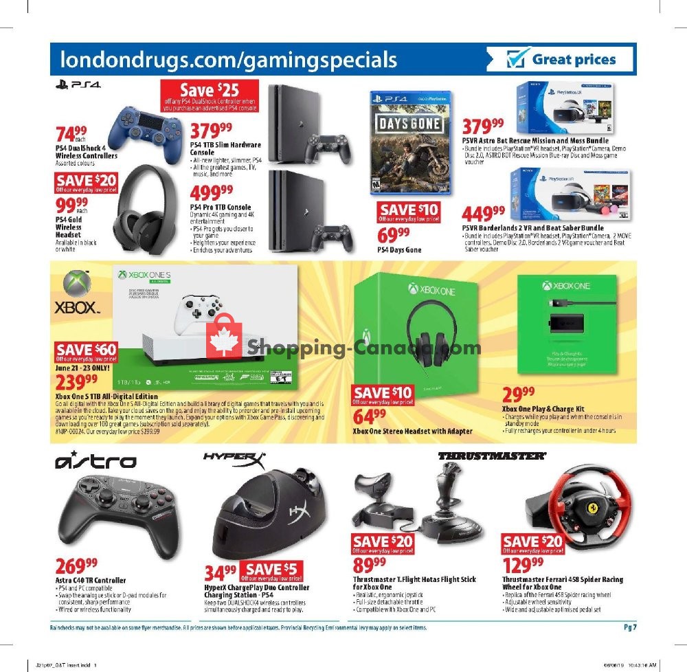 London Drugs flyer from Friday June 21, 2019 to Wednesday July 3, 2019 - page 7