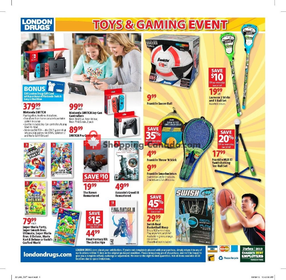 London Drugs flyer from Friday June 21, 2019 to Wednesday July 3, 2019 - page 9