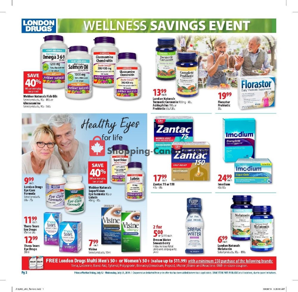 London Drugs flyer from Friday July 12, 2019 to Wednesday July 31, 2019 - page 2