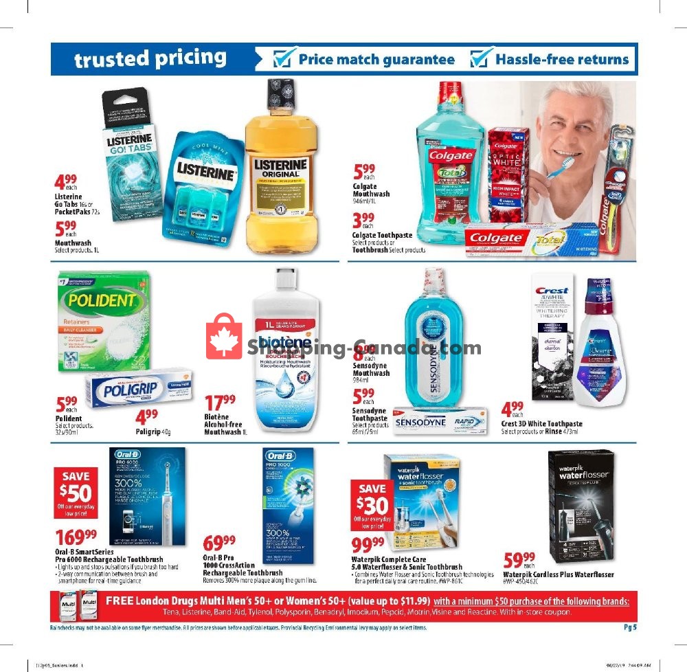 London Drugs flyer from Friday July 12, 2019 to Wednesday July 31, 2019 - page 5