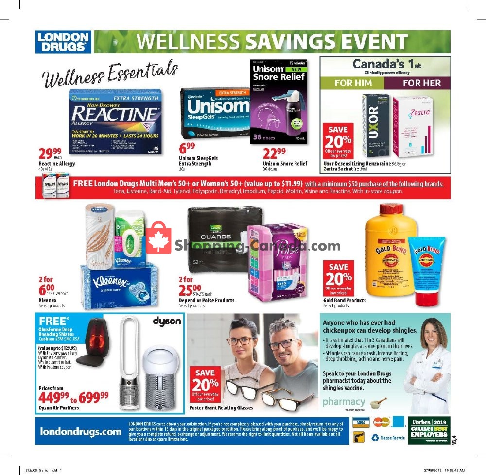 London Drugs flyer from Friday July 12, 2019 to Wednesday July 31, 2019 - page 9