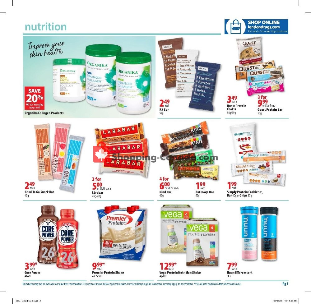 London Drugs flyer from Friday October 4, 2019 to Wednesday October 16, 2019 - page 3