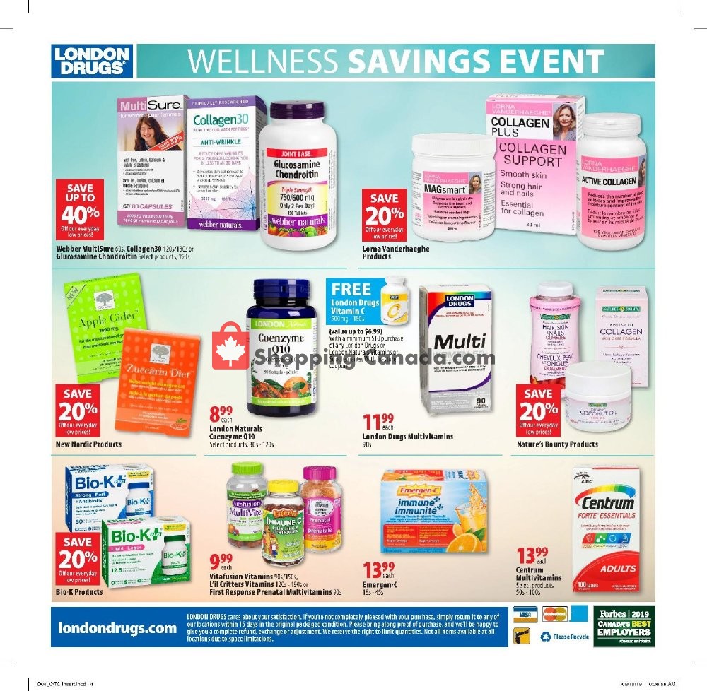 London Drugs flyer from Friday October 4, 2019 to Wednesday October 16, 2019 - page 5