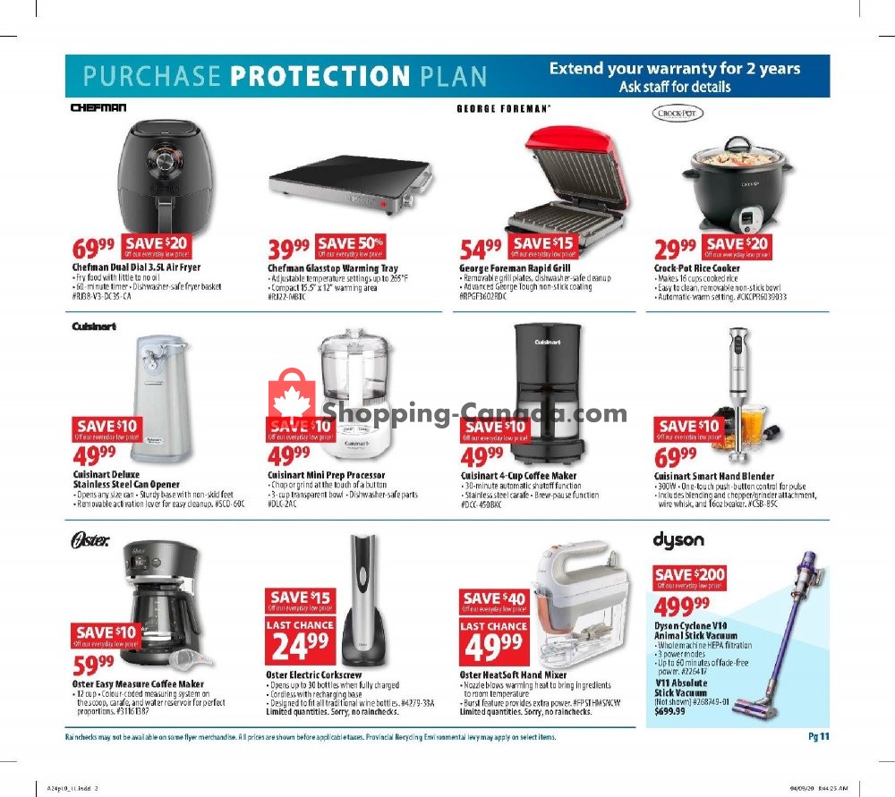 London Drugs flyer from Friday April 24, 2020 to Wednesday April 29, 2020 - page 11